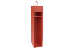 Metalowa szafa strażacka  dla remiz Sus 41- 120 cm skrytka 1