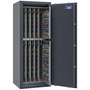 Sejf na 1040 kluczy ISS safe4key I 157025.11 z zamkiem kluczowym klasa I kolor RAL 7024