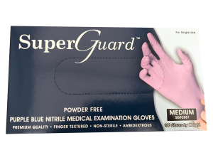 Rękawiczki jednorazowe nitrylowe SUPER GUARD 100 SZT. rozmiar - S