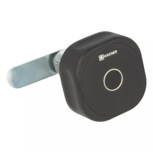 Zamek elektroniczny na odcisk palca do szafki ROXI-F Hakner 30mm czarny