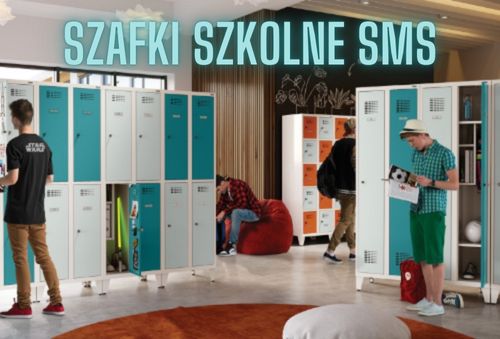 Szafki szkolne SMS od Malow – idealne rozwiązanie dla placówek edukacyjnych