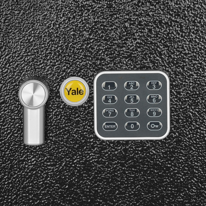 Kod PIN w sejfie na klucze Yale YKB/550/DB1