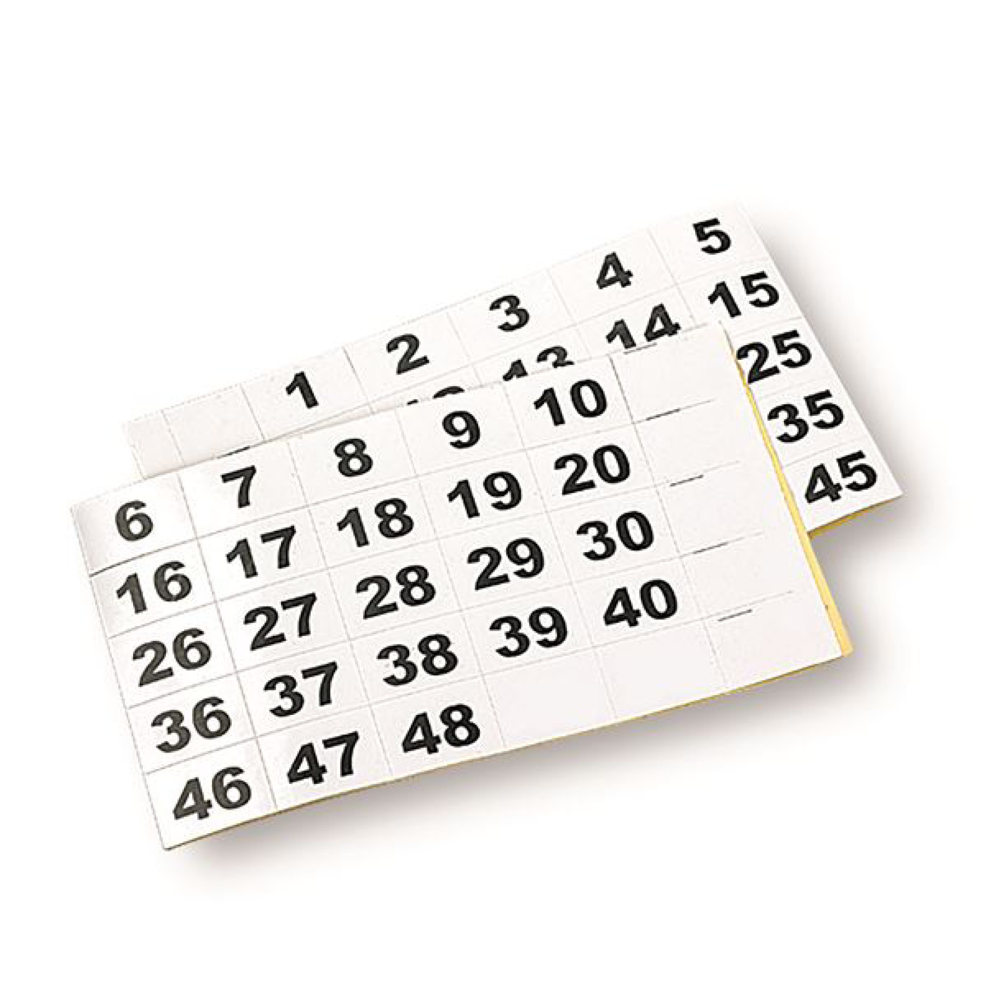 Etykiety  numerkami do szafki na kluczyki Yale YKB/200/BB2