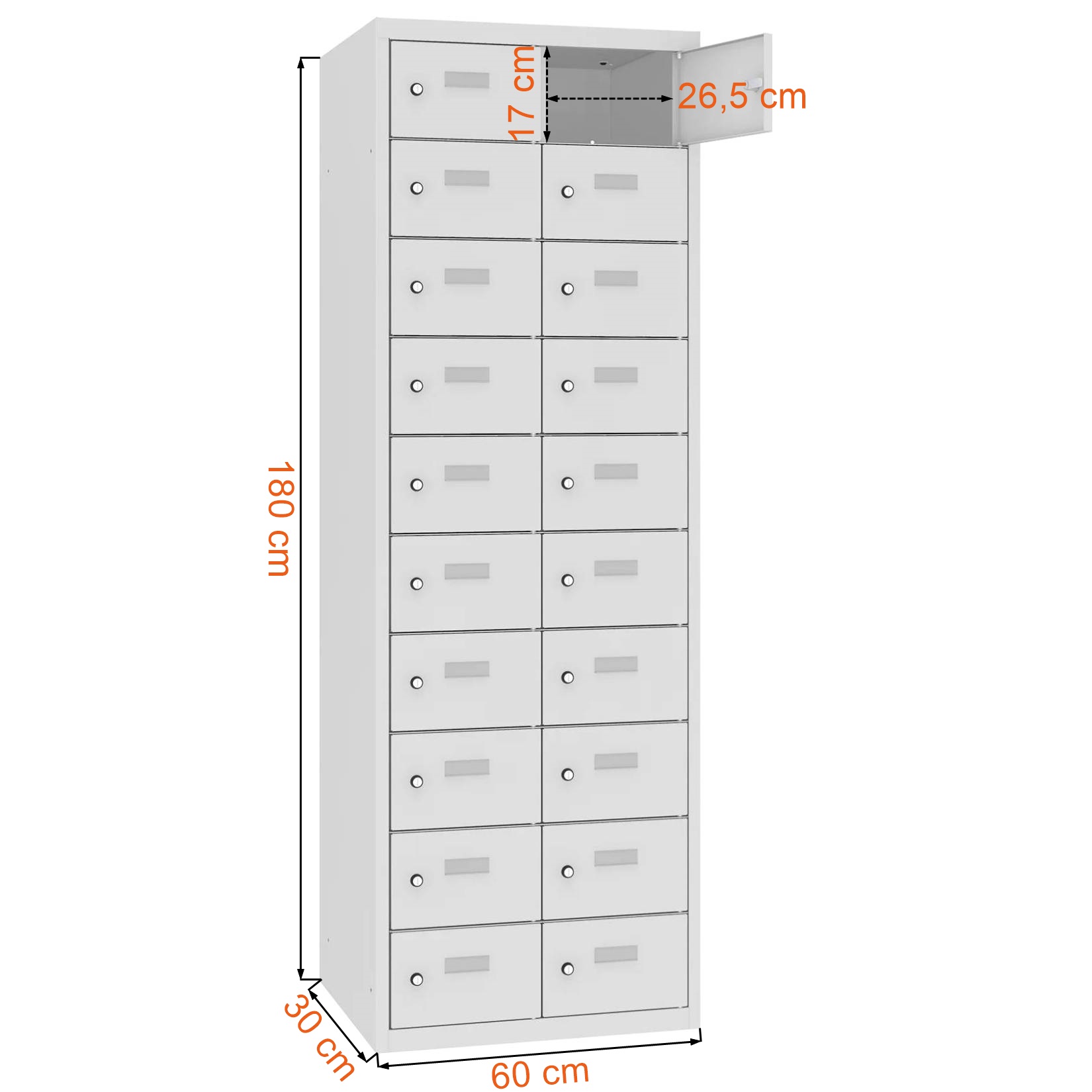 Dane techniczne i wymiary szafki śniadaniowej stojącej MSUS 3210